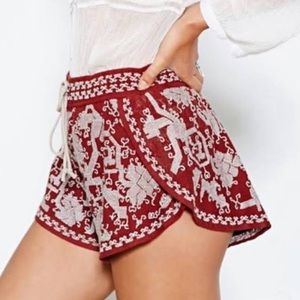 Urban Outfitters Ecote Soft Printed Shorts